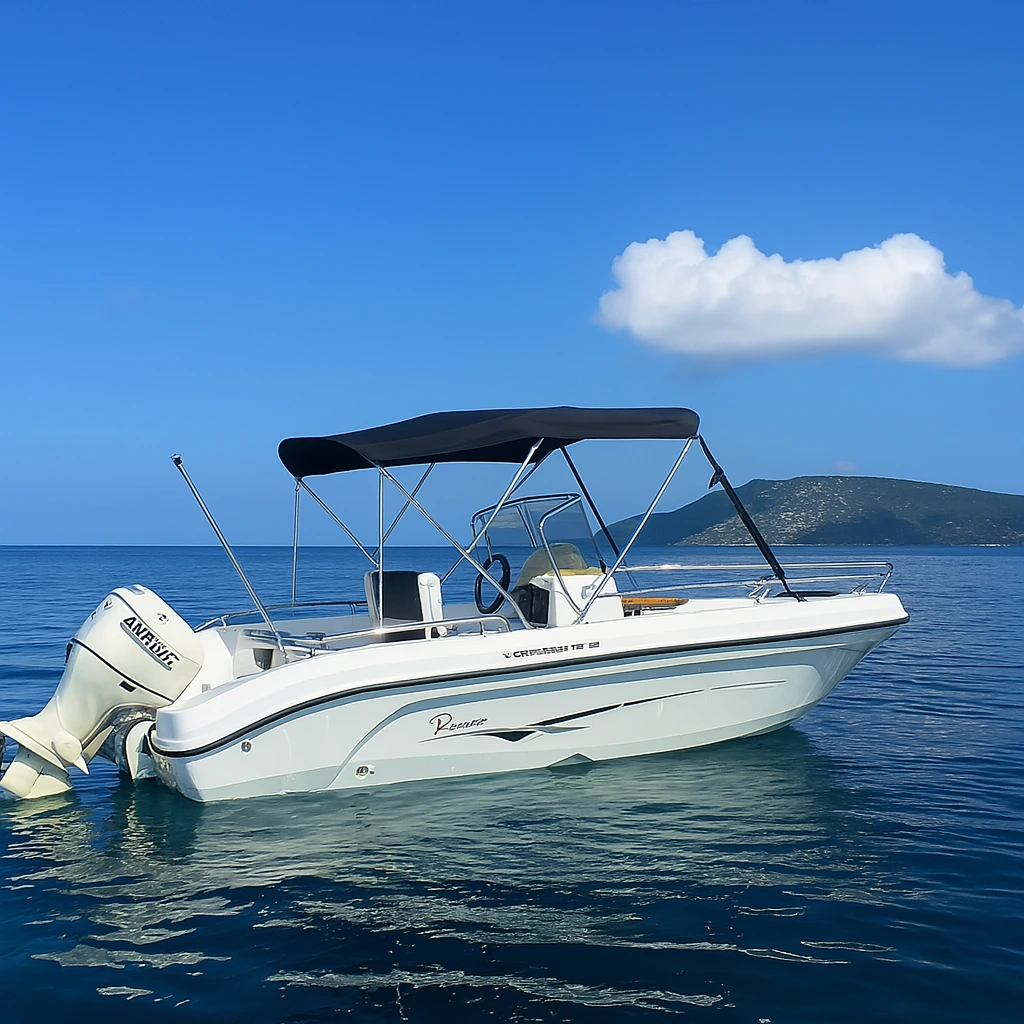 Rent motorboat in Alonissos – Dimitris Rentals (25hp boat)